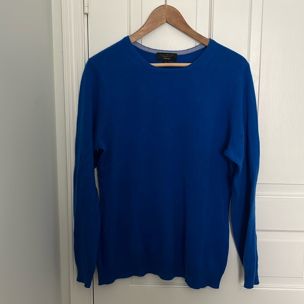 100% Cashmere Crewneck Sweater